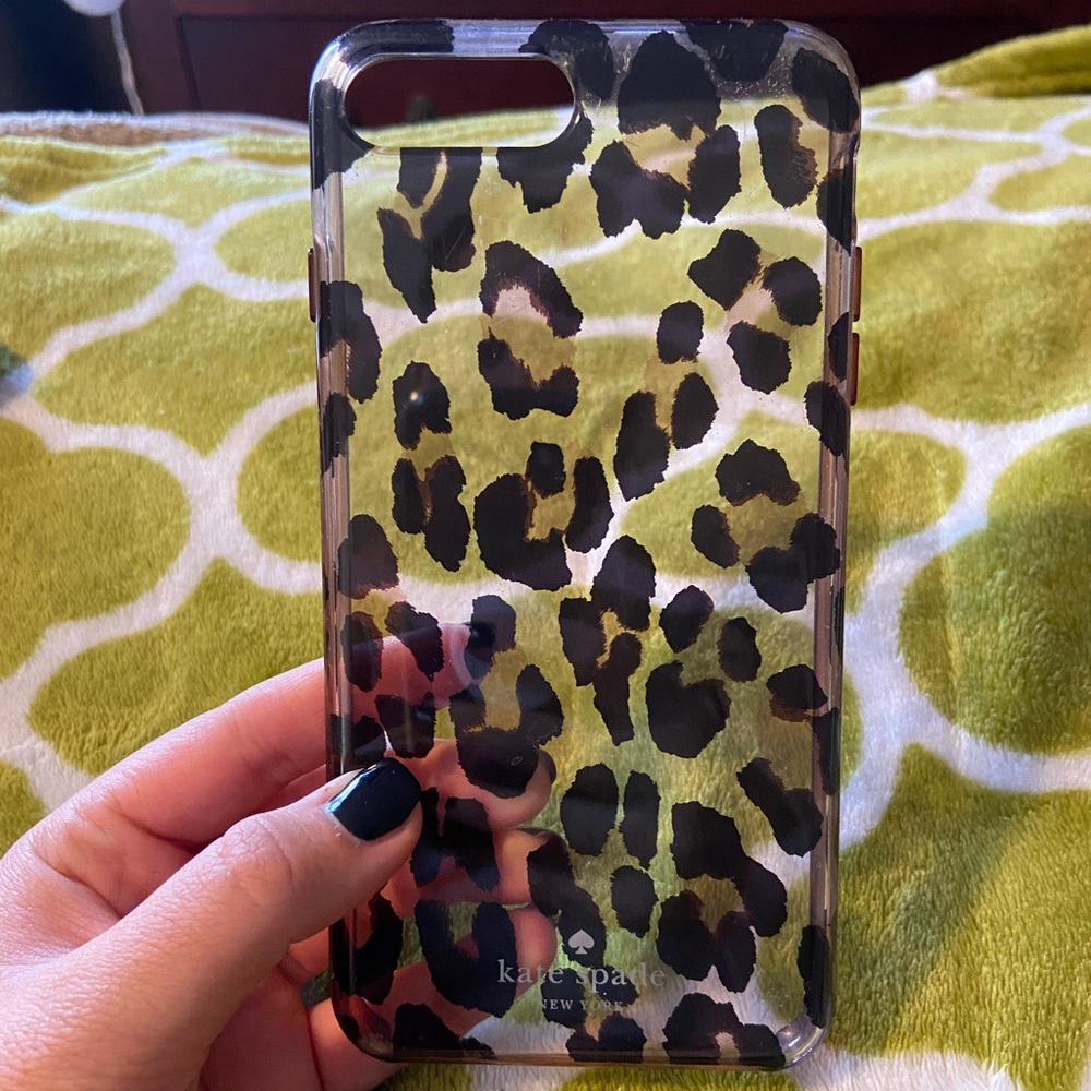 Kate Spade Cheetah Print iPhone 7 Plus case
